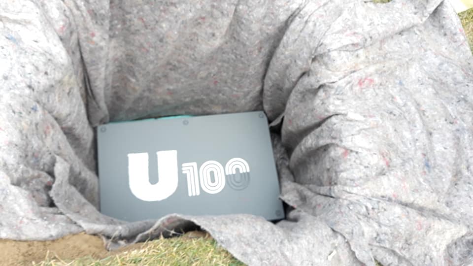 Fanii lui „U” Cluj au îngropat o Capsulă a Timpului şi au încheiat seria de evenimente dedicate Centenarului