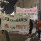 Protest la Cluj faţă de chiriile prea mari: „Vrem oraş de locuit nu pentru profit”