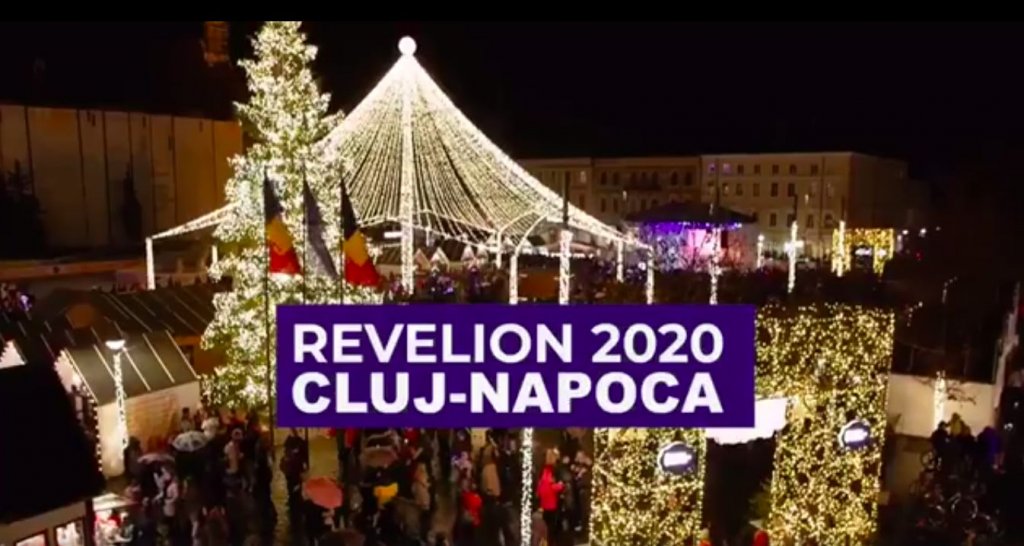 Revelion 2020 în centrul Clujului. Cine urcă pe scena din Piața Unirii