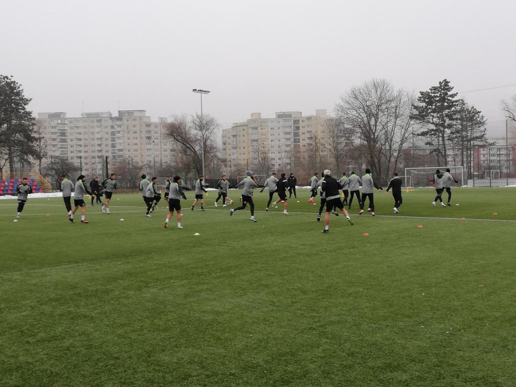Cinci jucători noi la primul antrenament al Universității Cluj din 2020