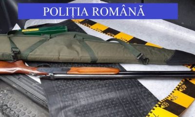 Clujean, depistat cu o armă letală în mașină
