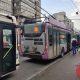 Transport blocat în Mănăștur. Un troleibuz s-a prins în firele de curent - VIDEO