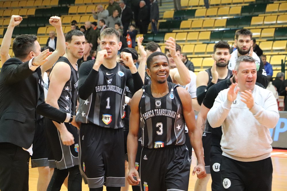 U-BT Cluj, victorie mare în Israel! Ardelenii sunt la un pas de sferturile de finală în FIBA Europe Cup
