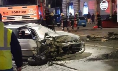 Accident grav pe strada Horea. Șoferul vinovat a fugit de la locul faptei