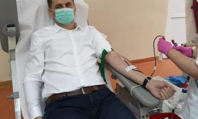 Exemplu pentru clujeni! Prefectul județului a donat sânge