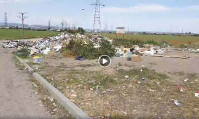 Probleme cu gunoiul la Câmpia Turzii. A răsărit o rampă de gunoi clandestină la marginea oraşului