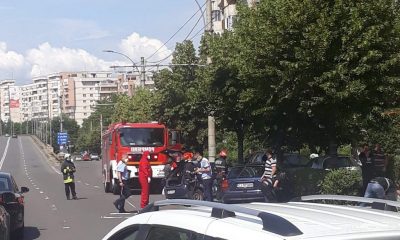 Trafic minim în Cluj, accidente în lanț