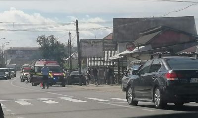 Accident cu trei mașini în Apahida