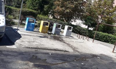 Zeama de gunoi sau mizeria de după ridicarea gunoiului la Cluj