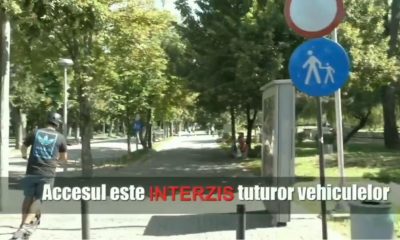 Bicicletele și trotinetele electrice, interzise în parcurile din Cluj, dacă "stânjenesc pietonii"