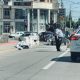 Probleme în trafic, în Cipariu! S-a răsturnat o remorcă cu BCA