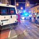 O ambulanță care transporta sânge în Cluj-Napoca, implicată într-un accident. A fost proiectată într-un magazin