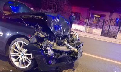 Accident la un semafor, în Florești. Trafic îngreunat