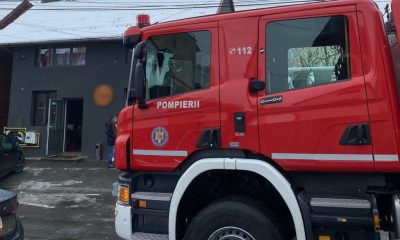 Incendiu la un restaurant din Cluj. Au intervenit pompierii