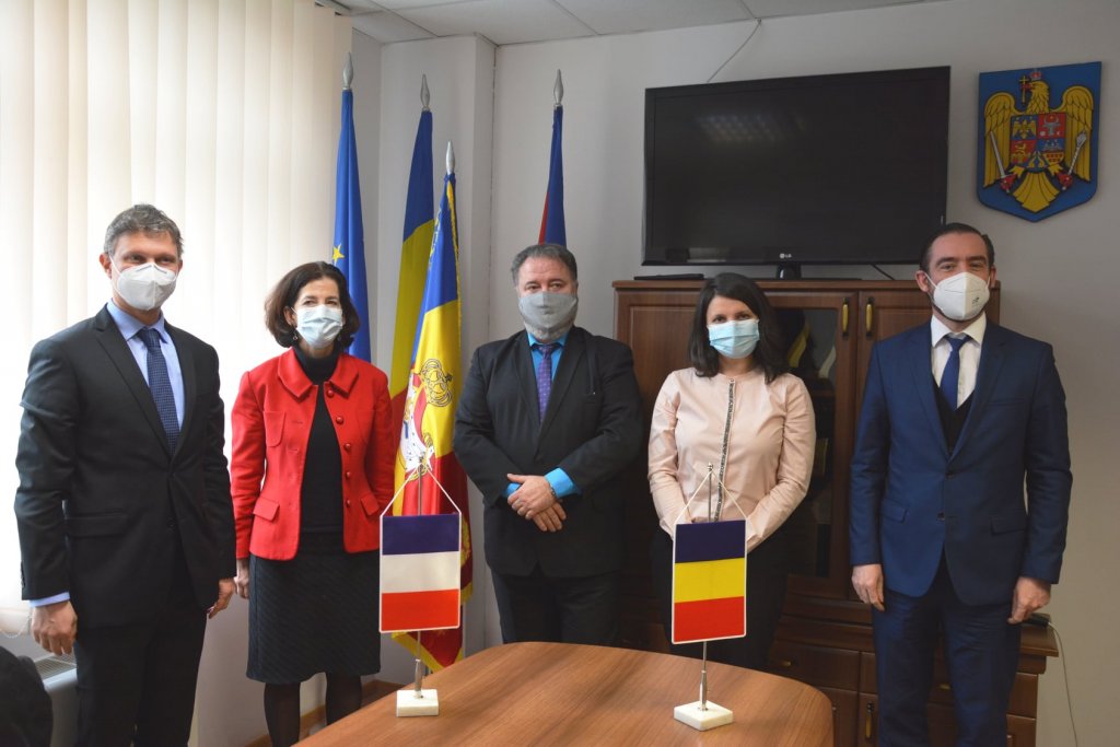 Ambasadoare Franței în România, în vizită la Consiliul Județean Cluj. Parteneriate în IT, transporturi, sistemul medical