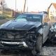 Un rănit și două mașini făcute praf, în urma unui accident în Cluj