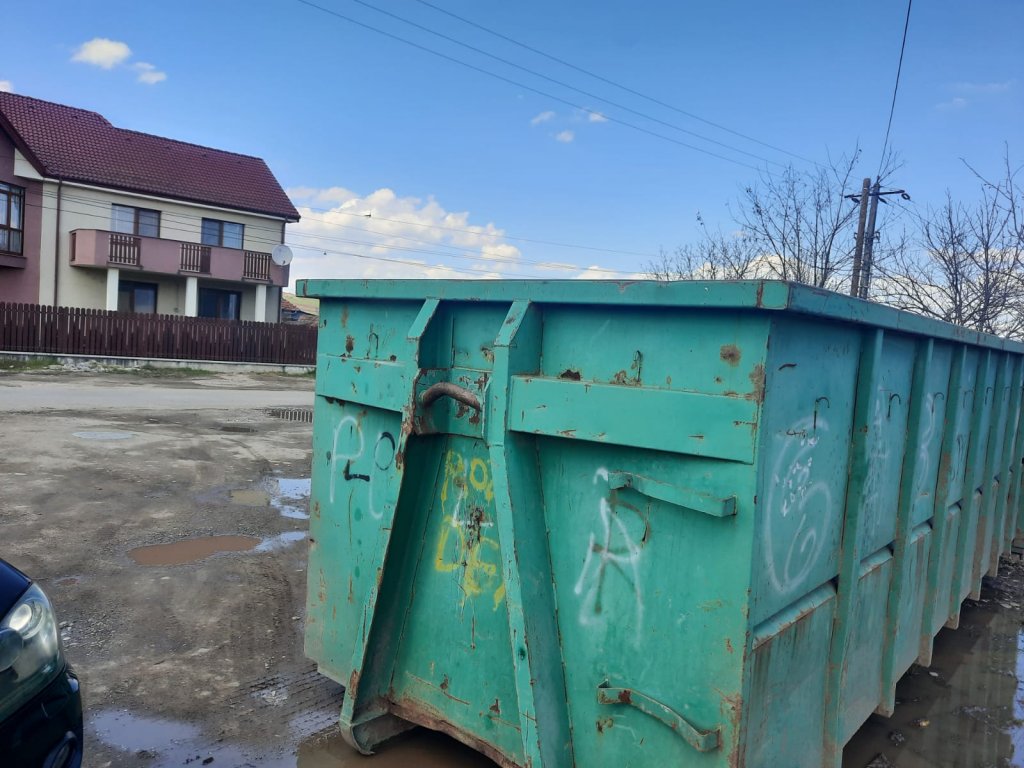 Au sosit containerele pentru colectarea deșeurilor voluminoase la Apahida. Unde sunt amplasate