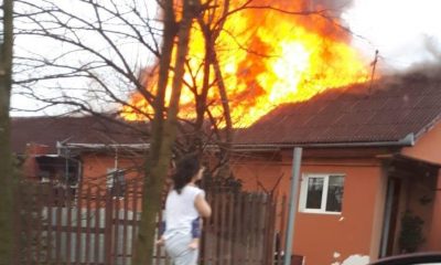 Se cere ajutor pentru familia a carei casa a ars pe Giordano Bruno: '' vecinul nu a mai putut salva nimic''