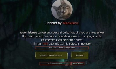 Hackerii au spart site-ul Consiliului Județean Cluj. Aceștia cer răscumpărare în bitcoin