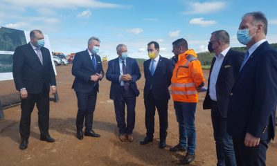 Liderii PNL, vizită pe șantierul Autostrăzii Transilvania: „Cel mai important obiectiv pe care Guvernul îl susține în acestă regiune”