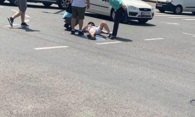 Accident cu pieton în Piața Avram Iancu