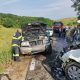 Patru persoane implicate într-un accident pe un drum din judeţul Cluj