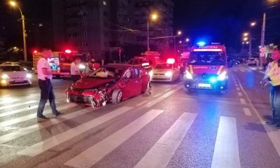 ACCIDENT cu 3 victime la Cluj-Napoca duminică noaptea