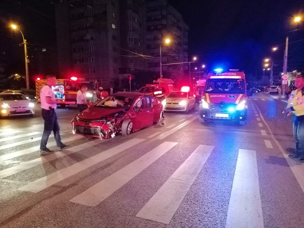 ACCIDENT cu 3 victime la Cluj-Napoca duminică noaptea