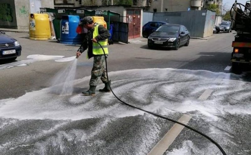 Continuă spălarea străzilor din Cluj-Napoca. Ce zone sunt vizate