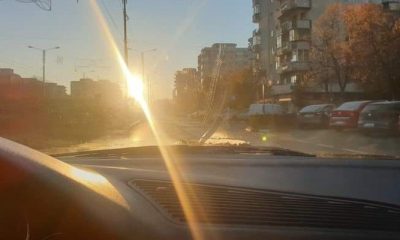 Șofer din Cluj, mesaj pentru pietoni: „Uite așa vedem noi șoferii dimineața când ne deplasăm , iar voi vă aruncați pe trecere?”