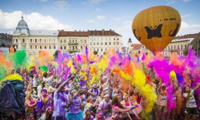 Clujul dă start cursei de alergare The Color Run 2021. Circulația din centrul orașului va fi restricționată