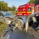 Impact frontal între două autoturisme, în Florești. Patru victime au fost transportate la spital cu răni multiple