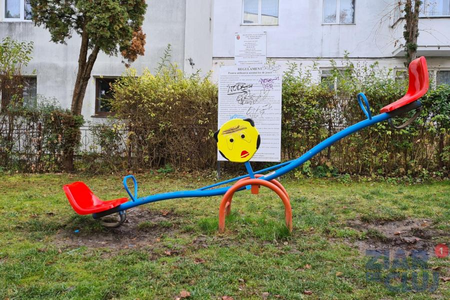 „Calitatea vieții”, de negăsit în tristele locuri de joacă din Mănăștur