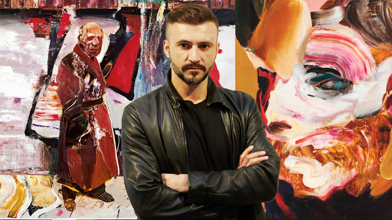 A intrat la facultatea de Arte Cluj din a 3-a incercare, acum vinde tablouri cu milioane de euro - E fain la Cluj!