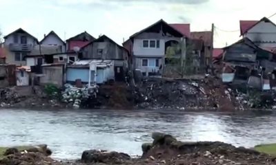 Cluj: Someșul, transformat în groapă de gunoi în zona Floreşti: "Oamenii trăiesc un coşmar" 1