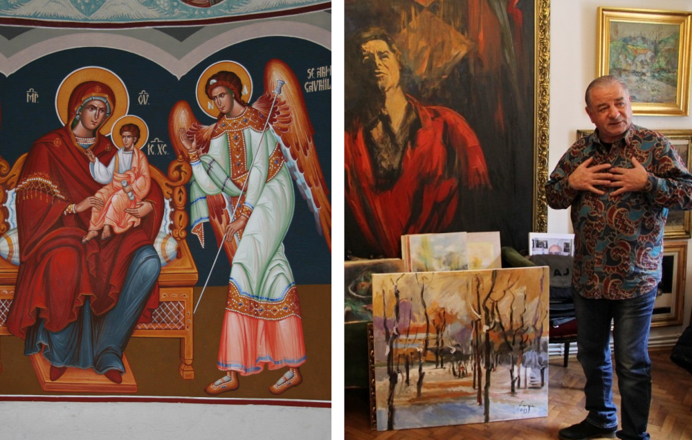 Un clujean a pictat peste 50 de biserici, un adevarat record mondial. - E fain la Cluj!