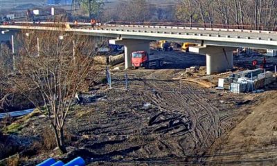 (Video) Cluj: Care este stadiul lucrărilor la podul peste Arieș