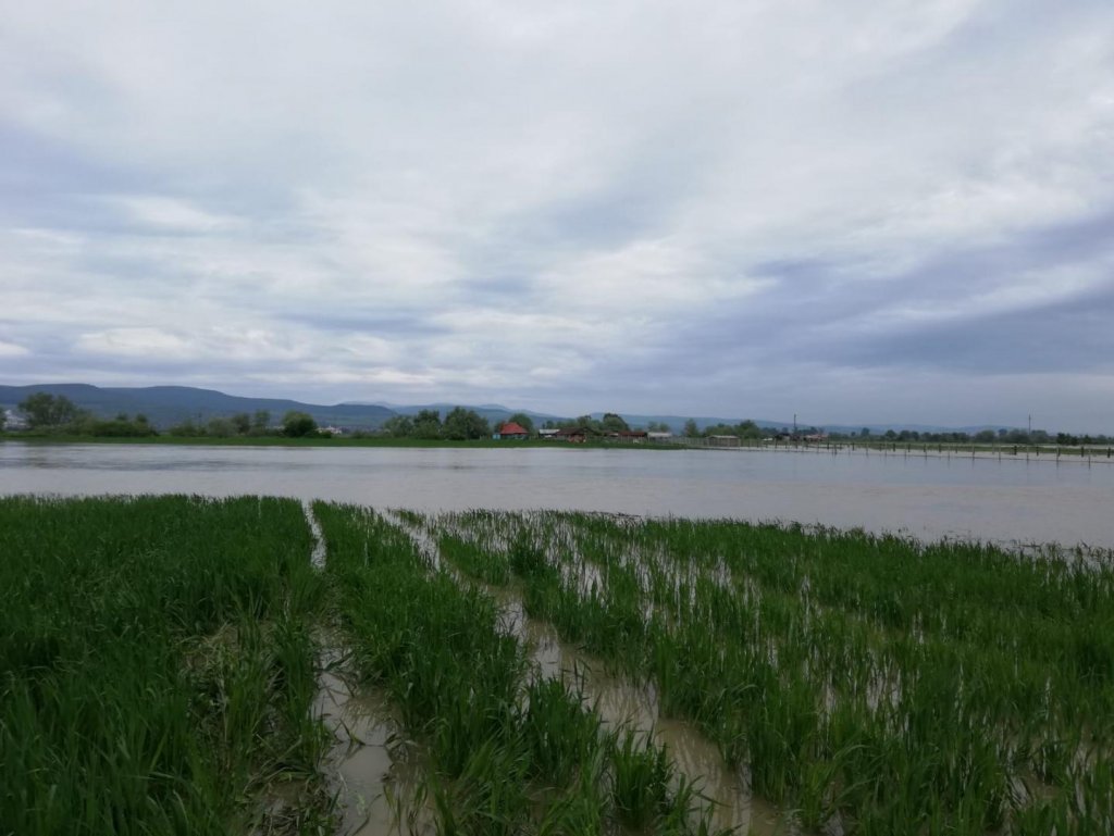 COD PORTOCALIU de inundații pe un râu din Cluj