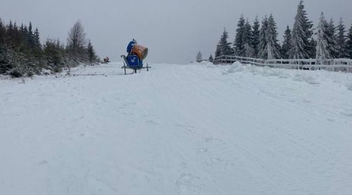 Cluj. Zăpadă la Buscat Resort - Băişoara. „Muncim la amenajarea pârtiilor”
