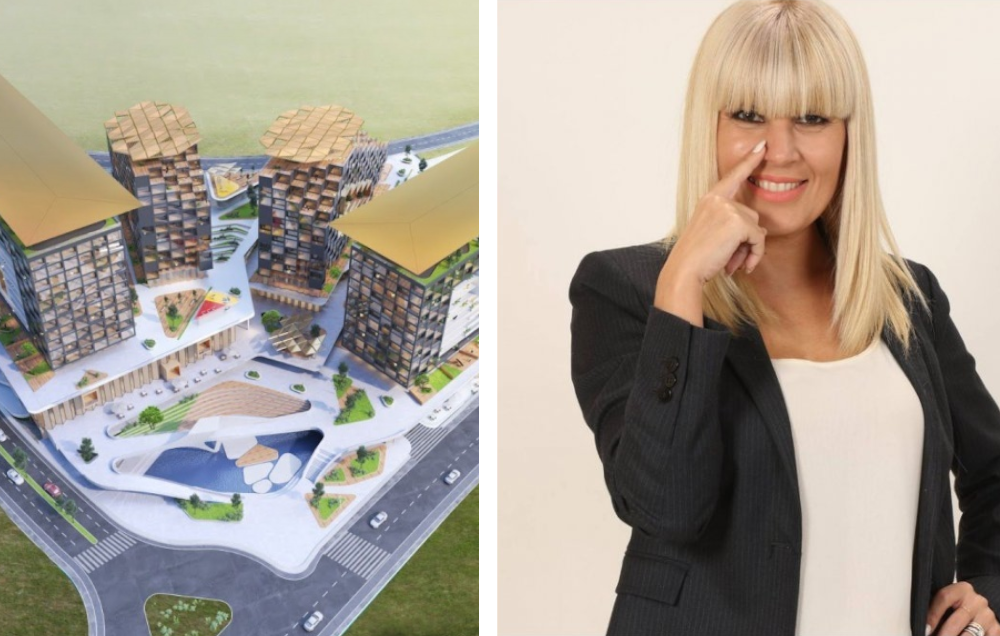 FOTO. Ce spune Elena Udrea despre cartierul pe care urmeaza sa-l construiasca la Cluj - E fain la Cluj!