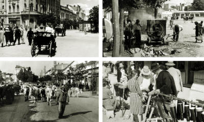 FOTO. Imagini rare din Piata Mihai Viteazul din anii 1940-1944 - E fain la Cluj!