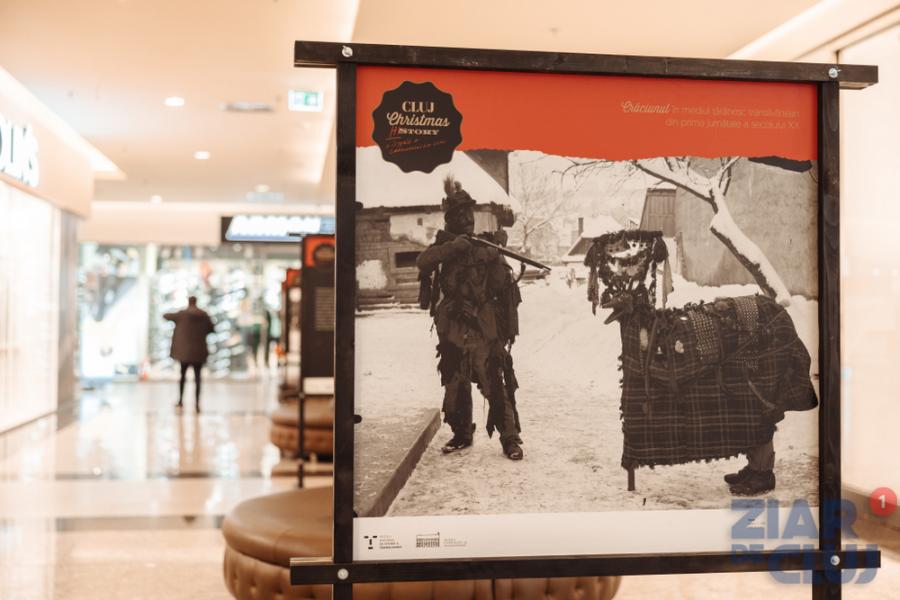 GALERIE FOTO: Incursiune în trecutul Crăciunului la Iulius Mall - „Cluj Christmas (Hi)Story. O istorie a Crăciunului la Cluj”