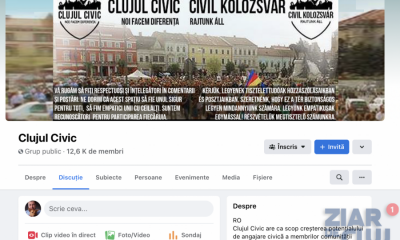 Grupul de Facebook "Clujul civic" gestionat de Szakats Istvan cenzureaza articolele jurnalistului Liviu Alexa