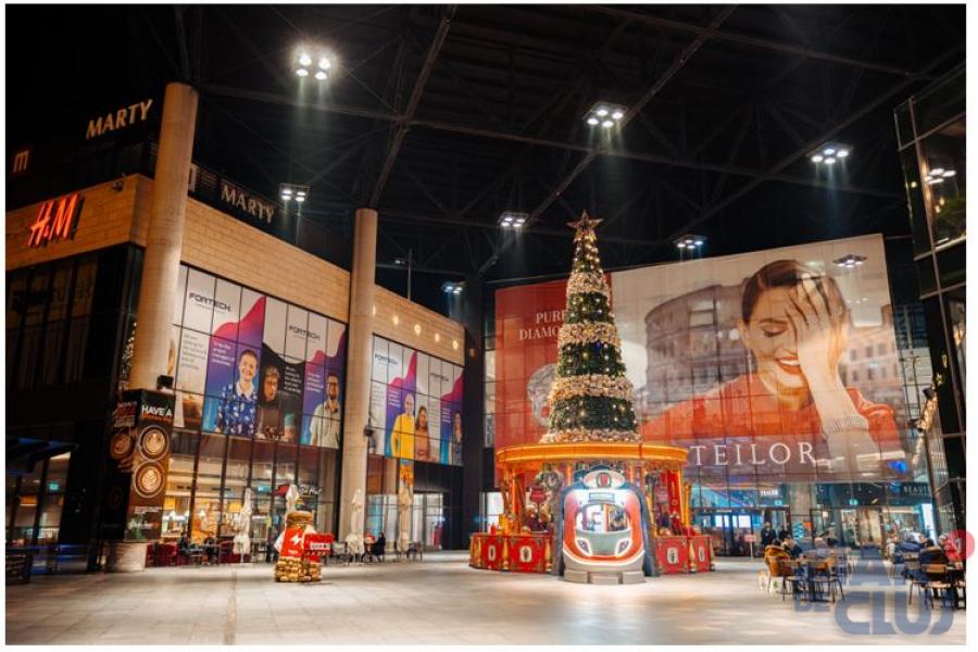 Iulius Mall Cluj te ajută să te vezi și anul acesta cu Moș Crăciun și ți-a pregătit mii de cadouri, în valoare de 50.000 de euro