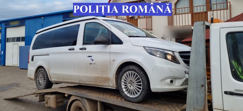 Mașină de lux, furată din Germania, depistată în Cluj. O conducea un chinez