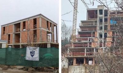Pe o parte casa, pe cealalta bloc. Cum se construieste la Cluj P+E+M = Bloc cu 6 nivele - E fain la Cluj!