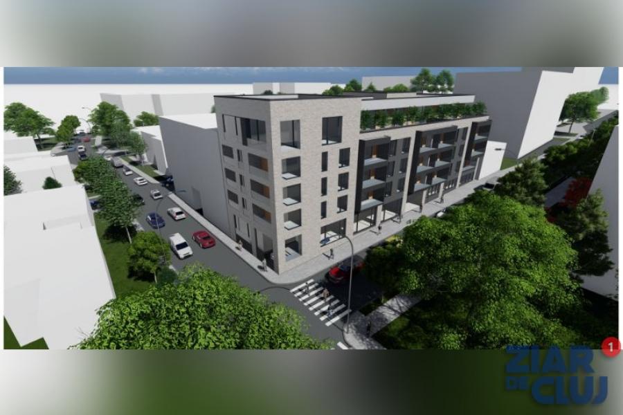 Un nou bloc de 4 etaje în Zorilor, unde autoritățile promit realizarea de noi parcuri