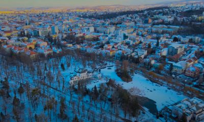 VIDEO DRONA. Cluj-Napoca pe ”VALSUL FLORILOR” de Ceaikovski - E fain la Cluj!