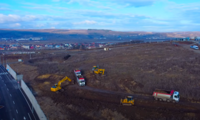 VIDEO DRONA. Cum arata santierul unde Udrea ridica noul cartier la Cluj. La 1,5 km de Pata Rat - E fain la Cluj!