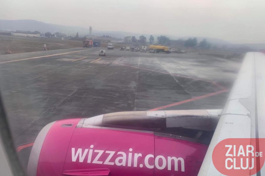 Wizz Air închide o grămadă de curse care pleacă de la Cluj, din cauza Omicron. Măsura e temporară